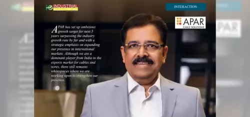 Industrial Outlook - Interview with Shashi Amin, CEO – Cable Solutions, APAR Industries