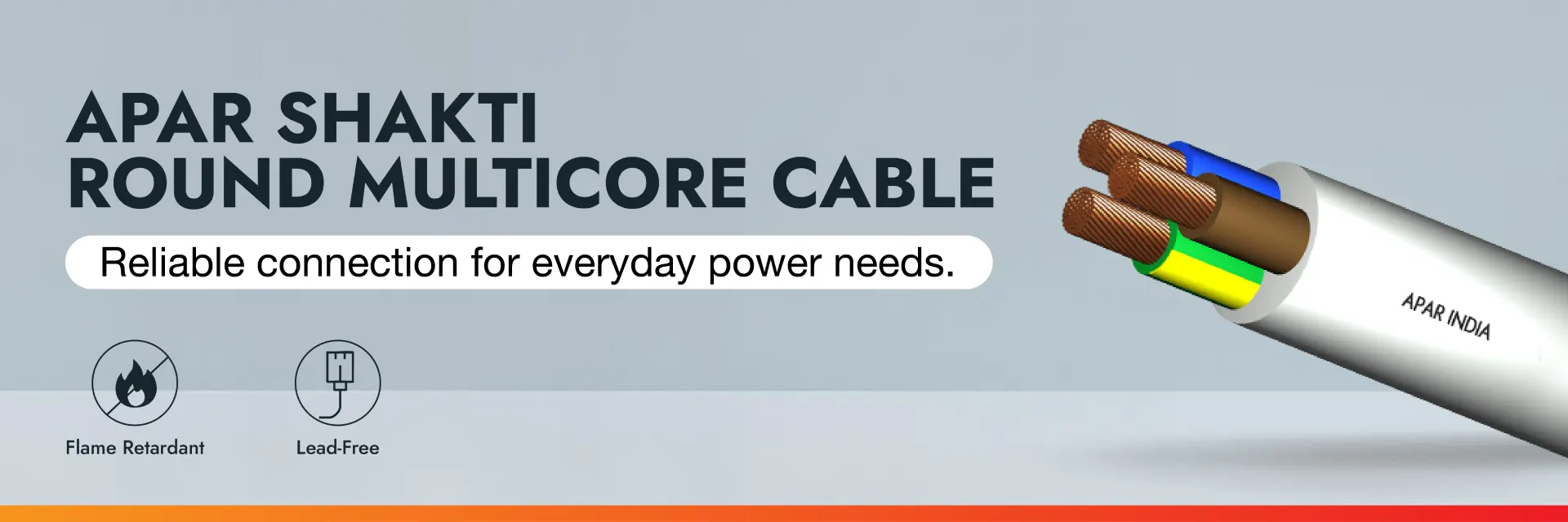 APAR Shakti - Round Multicore Cables - Reliable connections