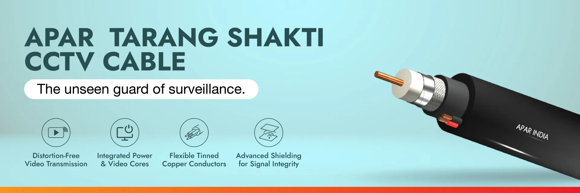 APAR Tarang Shakti - CCTV Cables Manufacturer in India