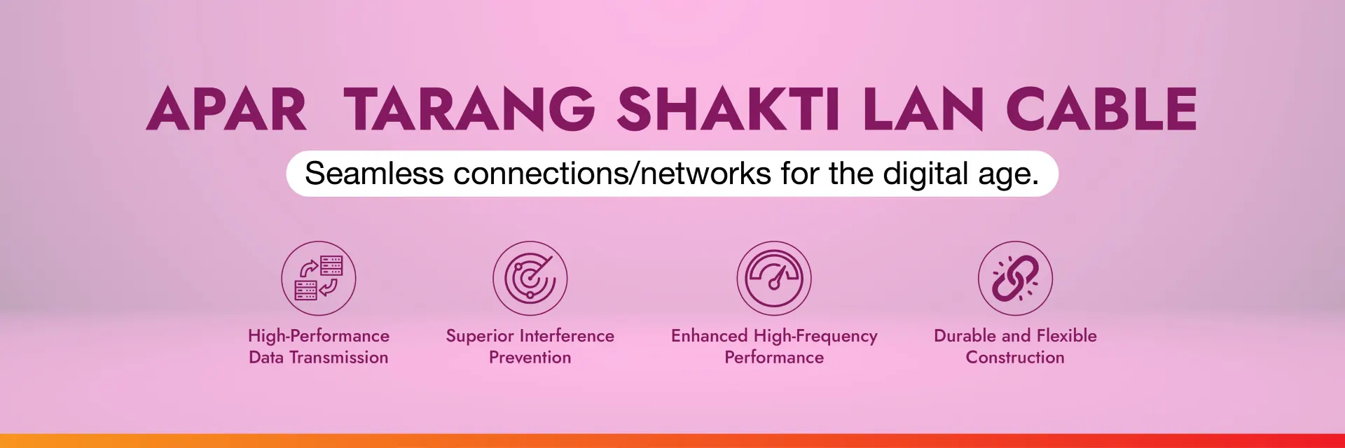APAR Tarang Shakti LAN Cables - Fast High Speed LAN Cables Manufacturer In India