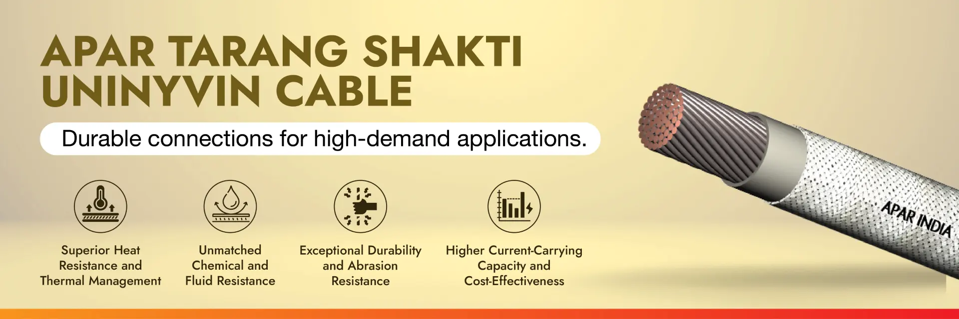 APAR Tarang Shakti Uninyvin Cables - Communication Cable manufacturer In India