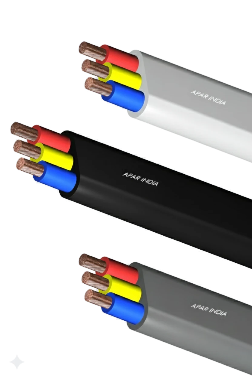 APAR Mahashkti Flat Multicore Cables for Submersible Pumps