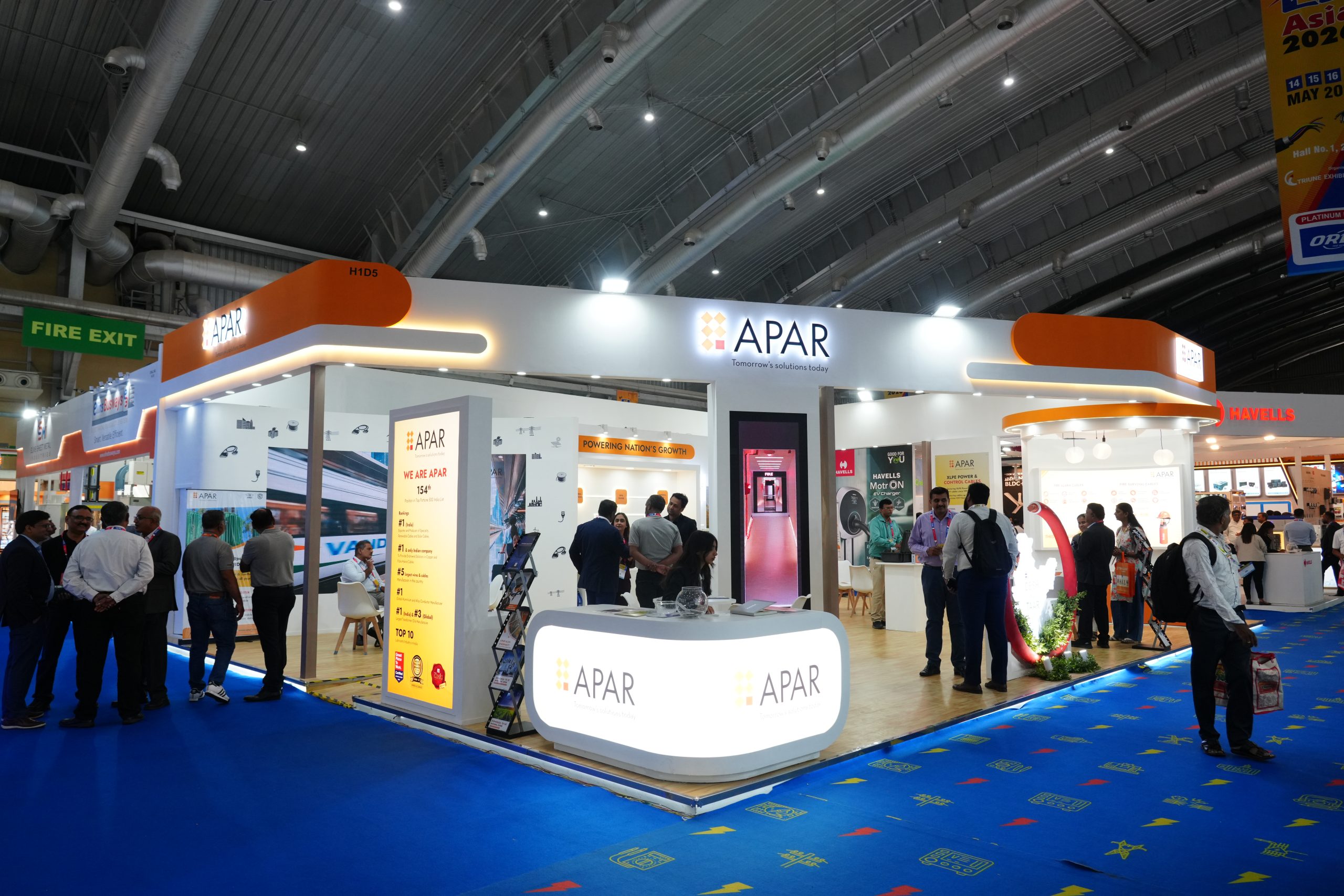 APAR El Asia Exhibition Stall