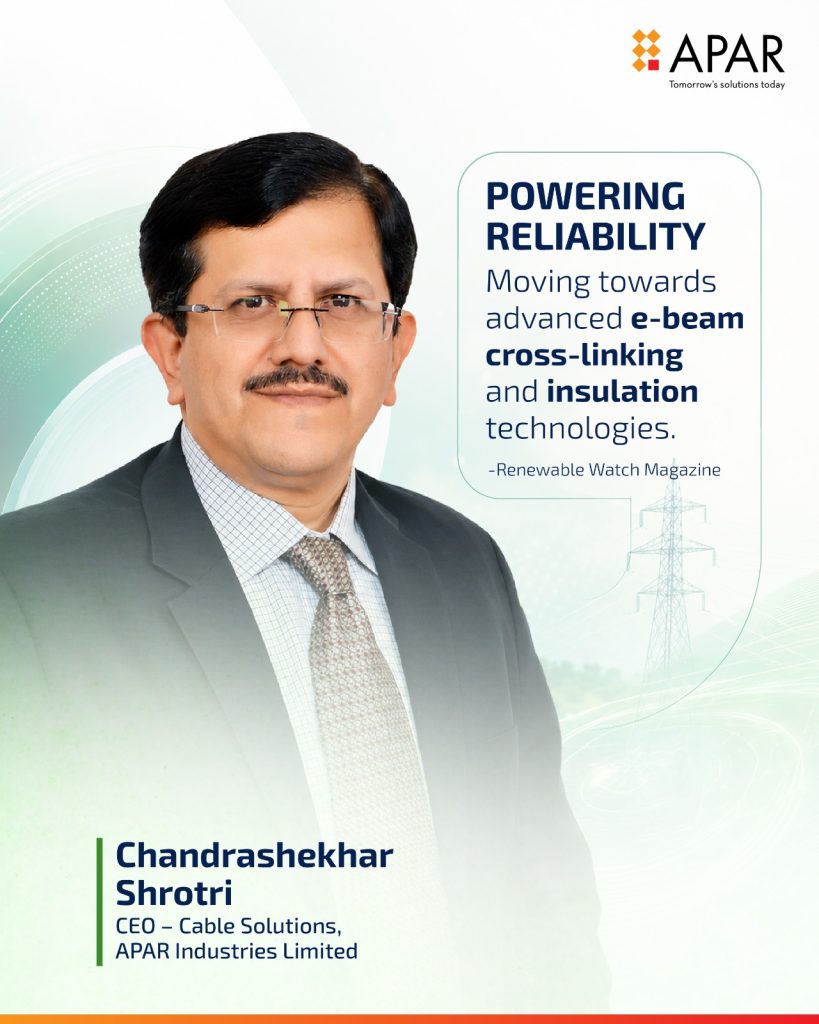 Renewable Watch - Powering Reliability: moving towards advanced e-beam cross-linking and insulation technologies