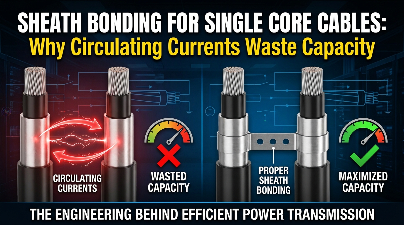 Sheath Bonding for Single-Core Cables Why Circulating Currents Waste Capacity