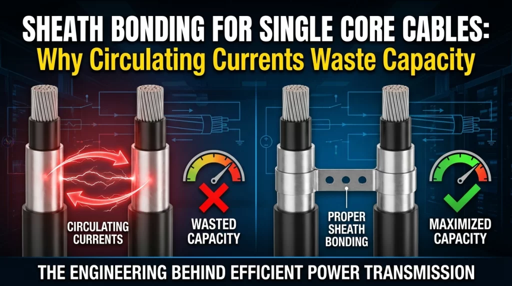 Sheath Bonding for Single-Core Cables Why Circulating Currents Waste Capacity